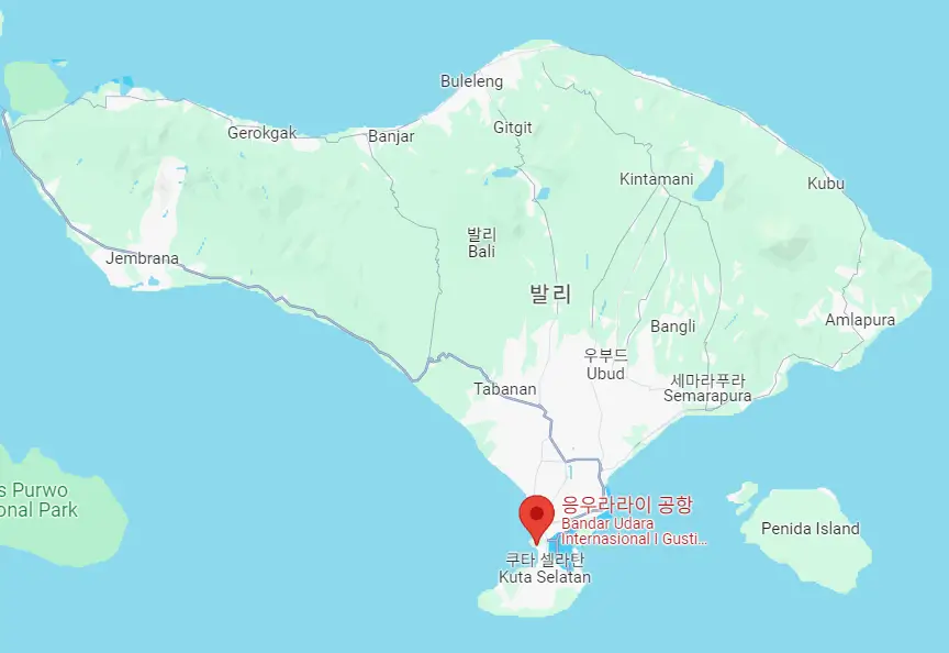 발리-지도-남쪽에-공항표시